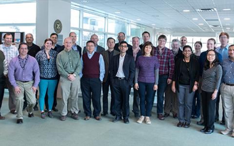 Materials Science faculty visit ARL research facility